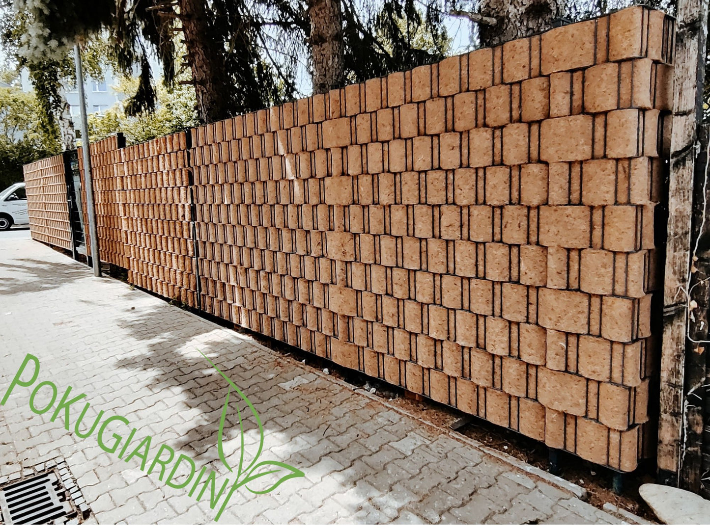 Breite m 1 Kokosmatte als Rollenware
