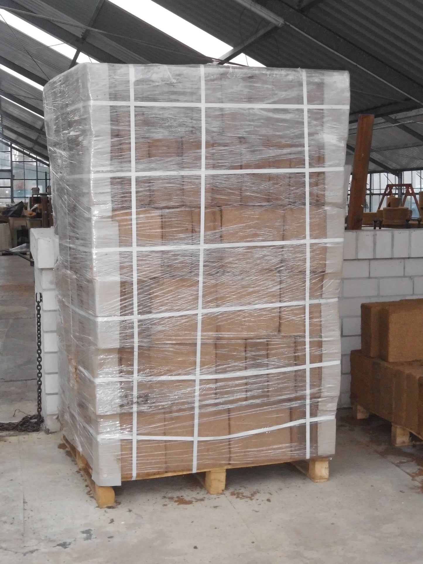 4kg Kokos-Husk Chips, gepresst