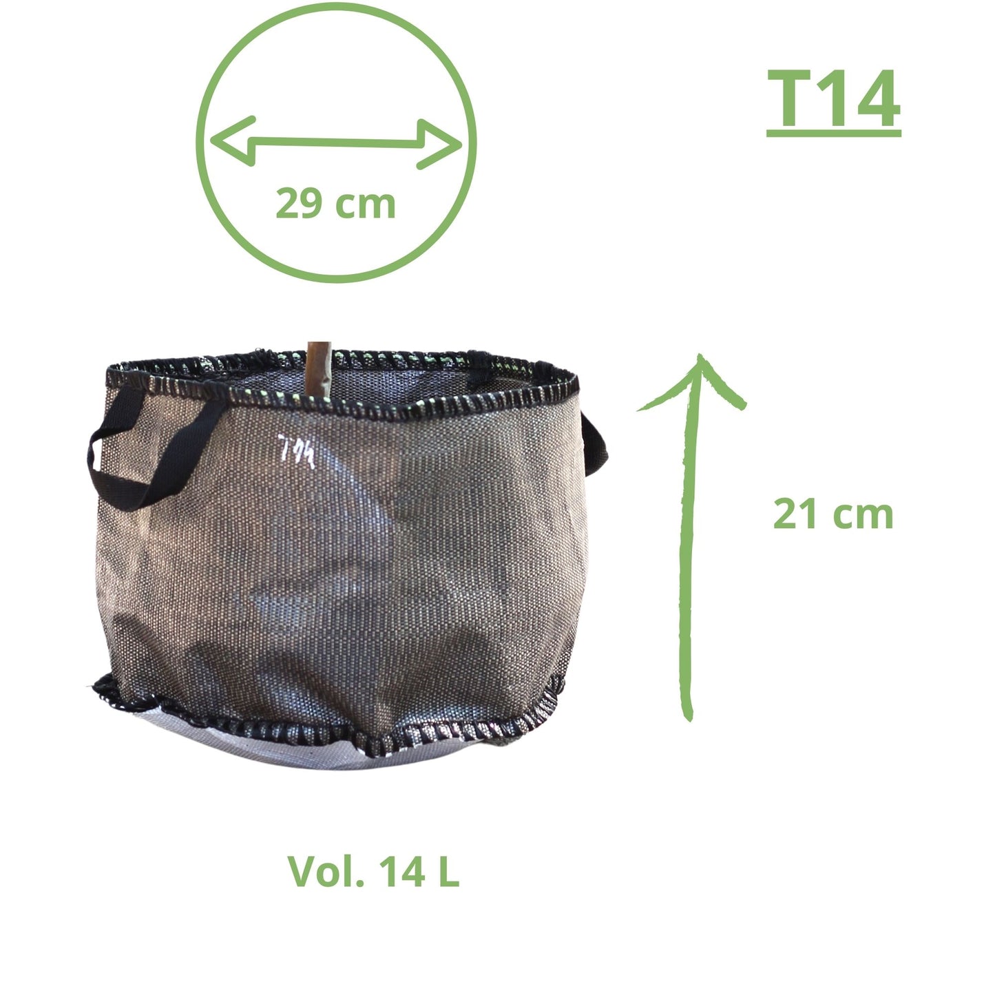 Baggy Planter® Pflanztaschen -10L - 172L
