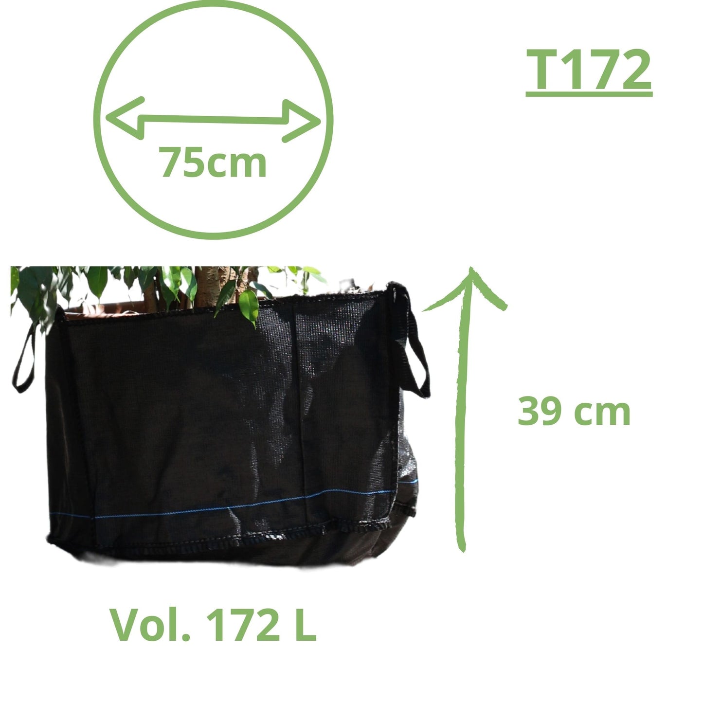 Baggy Planter® Pflanztaschen -10L - 172L