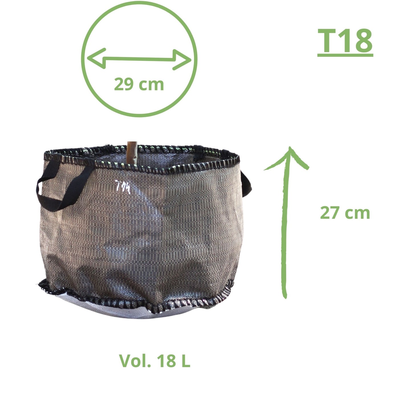 Baggy Planter® Pflanztaschen -10L - 172L