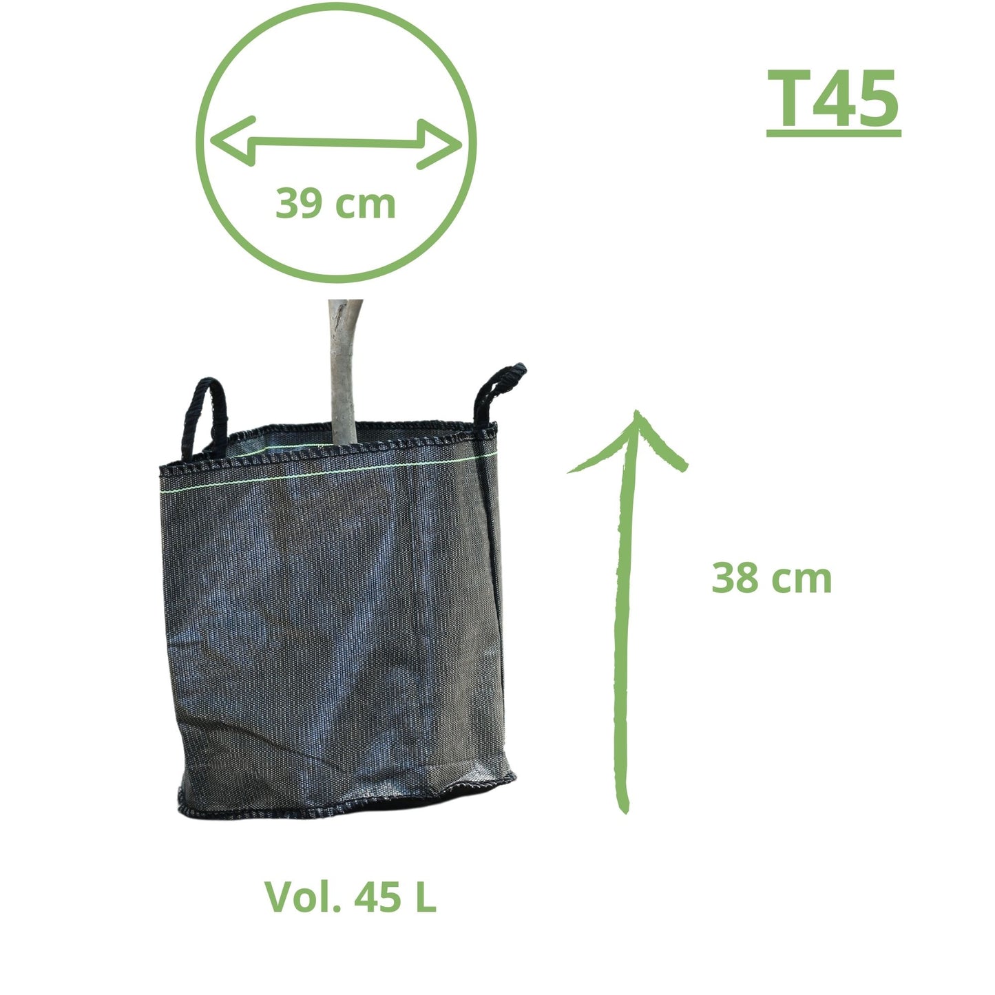 Baggy Planter® Pflanztaschen -10L - 172L