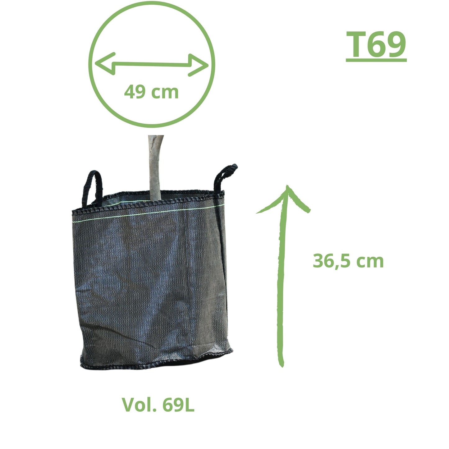 Baggy Planter® Pflanztaschen -10L - 172L
