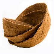 Inserti in Fibra di cocco Diam. 30 cm - 3 Pezzi