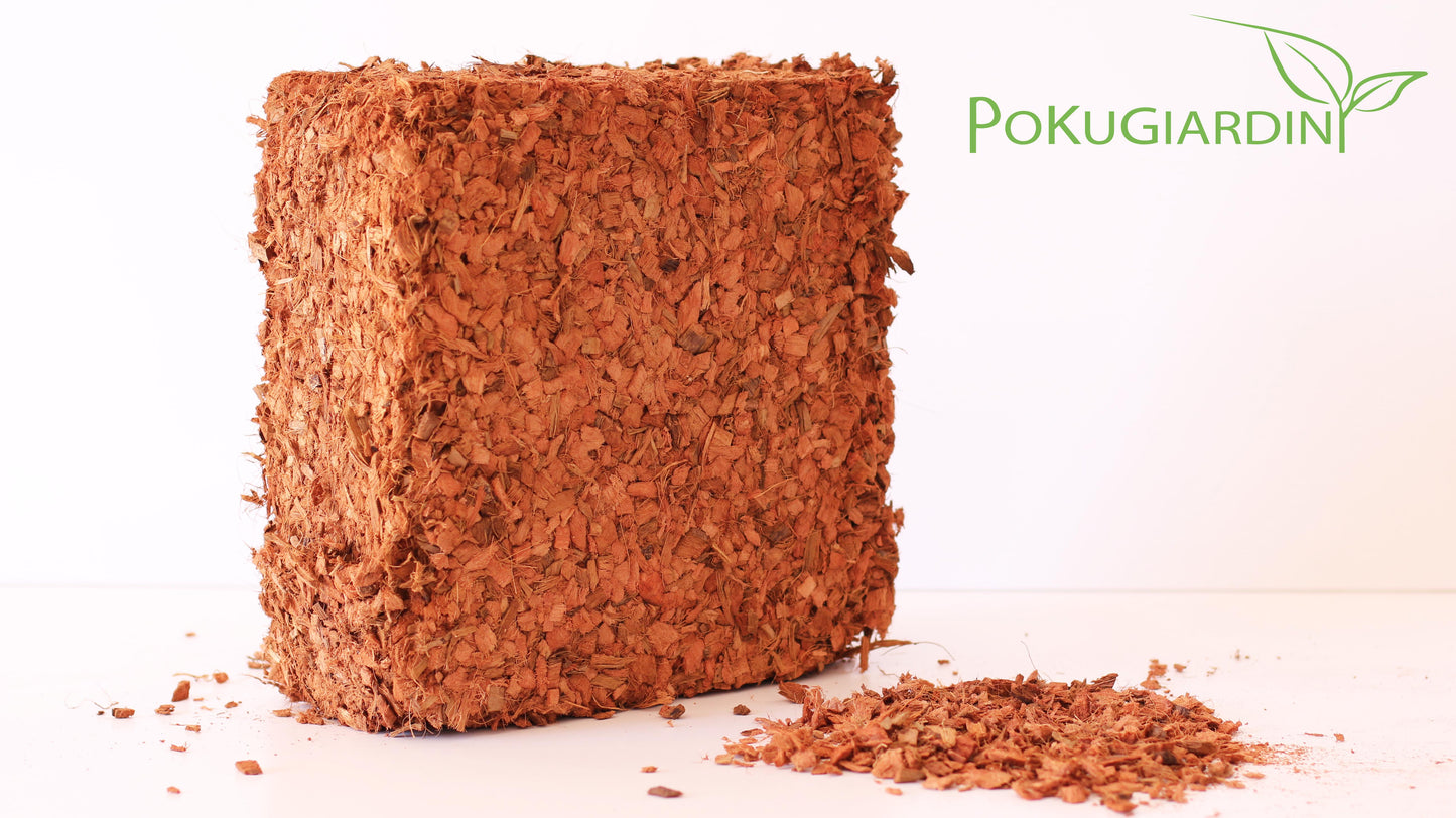 20L Terrariengrund und Tierstreu -Kokoserde fein oder grob (Chips)